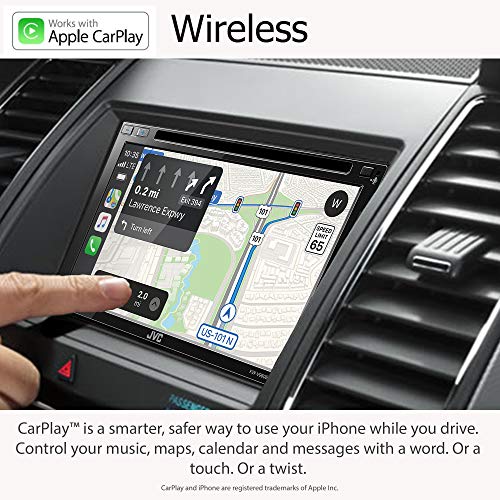 JVC KW-V960BW Built in Wi-Fi for Wireless CarPlay Android Auto, CD/DVD 6.8 JVC KW-V960BW Built in Wi-Fi for Wireless CarPlay Android Auto, CD/DVD 6.8